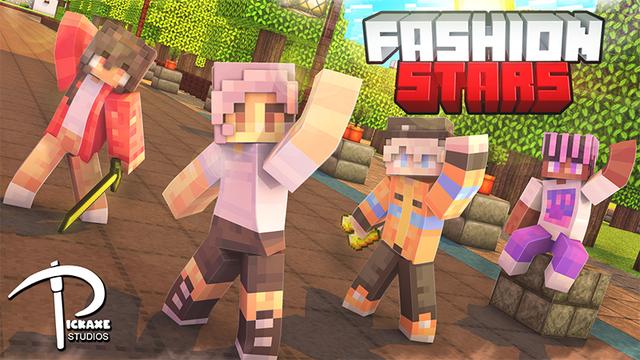 Thumbnail of the Minecraft Bedrock Marketplace product Fashion Stars created by Pickaxe Studios.