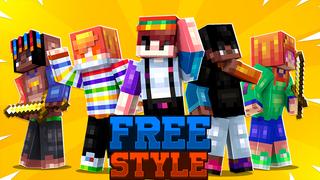 Thumbnail of the Minecraft Bedrock Marketplace product Free Style created by Pickaxe Studios.