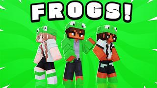 Thumbnail of the Minecraft Bedrock Marketplace product FROGS! created by Pickaxe Studios.