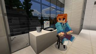 Screenshot of the Minecraft Bedrock Marketplace product Furniture Decorations: Mansion created by Pickaxe Studios.