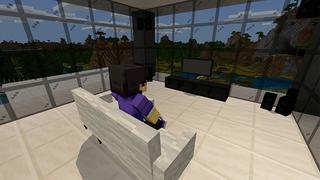 Screenshot of the Minecraft Bedrock Marketplace product Furniture Decorations: Mansion created by Pickaxe Studios.