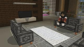 Screenshot of the Minecraft Bedrock Marketplace product FURNITURE Roleplay World created by Pickaxe Studios.