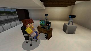 Screenshot of the Minecraft Bedrock Marketplace product Furniture: World created by Pickaxe Studios.