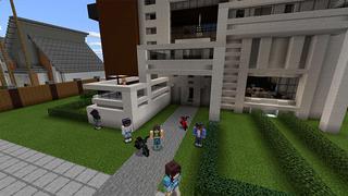 Screenshot of the Minecraft Bedrock Marketplace product Furniture: World created by Pickaxe Studios.