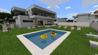 Screenshot of the Minecraft Bedrock Marketplace product Furniture created by Pickaxe Studios.