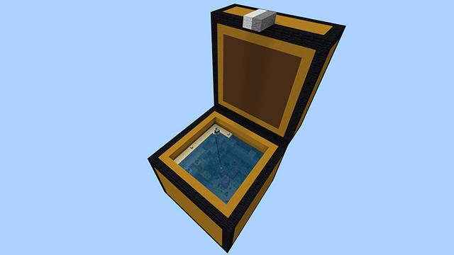 Screenshot of the Minecraft Bedrock Marketplace product Giant Chest Skyblock created by Pickaxe Studios.