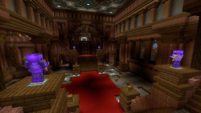 Screenshot of the Minecraft Bedrock Marketplace product God Mode Base created by Pickaxe Studios.