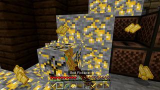 Screenshot of the Minecraft Bedrock Marketplace product GOD ORE created by Pickaxe Studios.