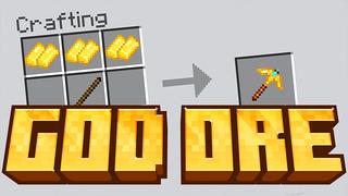 Thumbnail of the Minecraft Bedrock Marketplace product DIEU ORE created by Pickaxe Studios.