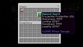 Screenshot of the Minecraft Bedrock Marketplace product God Tools created by Pickaxe Studios.