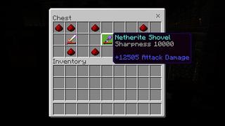 Screenshot of the Minecraft Bedrock Marketplace product God Tools created by Pickaxe Studios.