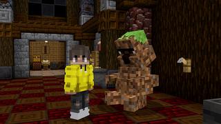 Screenshot of the Minecraft Bedrock Marketplace product GOLEMS+ created by Pickaxe Studios.