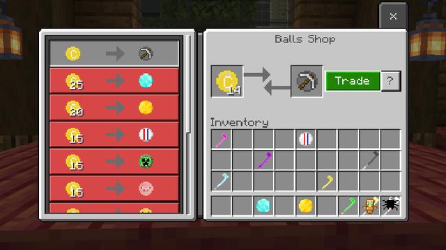 Screenshot of the Minecraft Bedrock Marketplace product GOLF created by Pickaxe Studios.