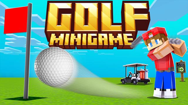 Thumbnail of the Minecraft Bedrock Marketplace product GOLF created by Pickaxe Studios.