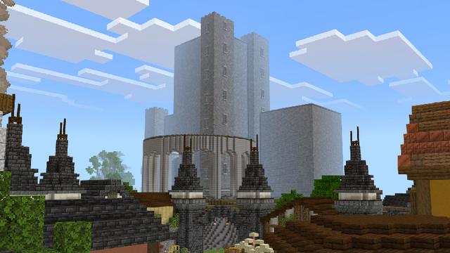 Screenshot of the Minecraft Bedrock Marketplace product GOTHIC CASTLE created by Pickaxe Studios.