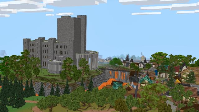 Screenshot of the Minecraft Bedrock Marketplace product GOTHIC CASTLE created by Pickaxe Studios.