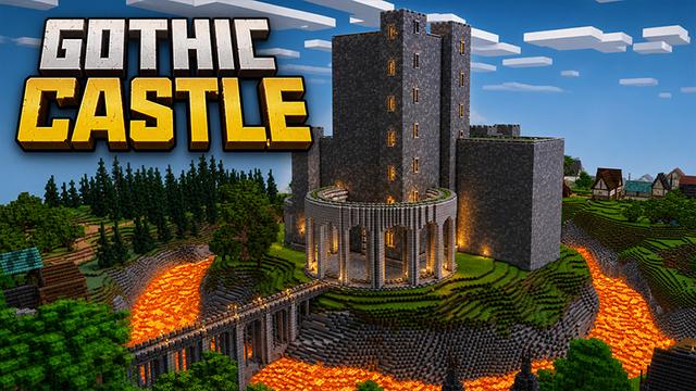 Thumbnail of the Minecraft Bedrock Marketplace product GOTHIC CASTLE created by Pickaxe Studios.