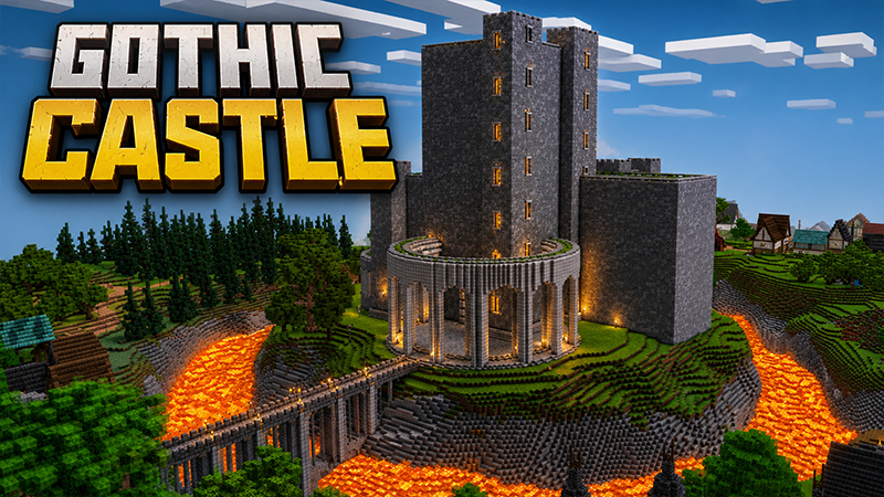 Thumbnail of the Minecraft Bedrock Marketplace product GOTHIC CASTLE created by Pickaxe Studios.