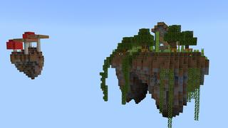 Screenshot of the Minecraft Bedrock Marketplace product Hacker One Block Skyblock created by Pickaxe Studios.