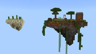Screenshot of the Minecraft Bedrock Marketplace product Hacker One Block Skyblock created by Pickaxe Studios.