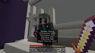 Screenshot of the Minecraft Bedrock Marketplace product Hacker Tools World created by Pickaxe Studios.