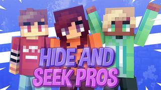 Thumbnail of the Minecraft Bedrock Marketplace product HIDE AND SEEK PROS created by Pickaxe Studios.