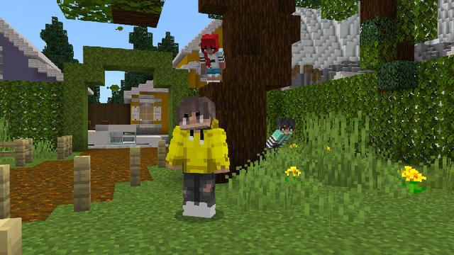 Screenshot of the Minecraft Bedrock Marketplace product HIDE! created by Pickaxe Studios.