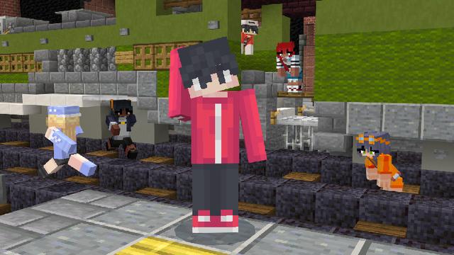 Screenshot of the Minecraft Bedrock Marketplace product HIDE! created by Pickaxe Studios.