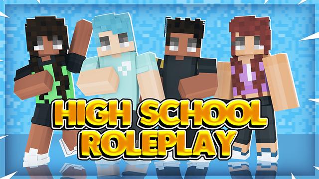 Thumbnail of the Minecraft Bedrock Marketplace product High School Roleplay created by Pickaxe Studios.