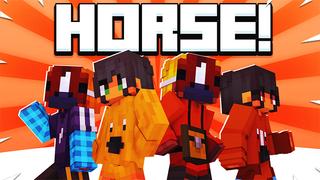 Thumbnail of the Minecraft Bedrock Marketplace product HORSE! created by Pickaxe Studios.