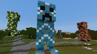 Screenshot of the Minecraft Bedrock Marketplace product How to LIVE INSIDE A CREEPER! created by Pickaxe Studios.