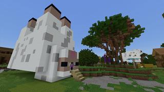 Screenshot of the Minecraft Bedrock Marketplace product How to LIVE INSIDE A SHEEP! created by Pickaxe Studios.