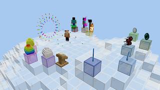 Screenshot of the Minecraft Bedrock Marketplace product Infinite Parkour created by Pickaxe Studios.