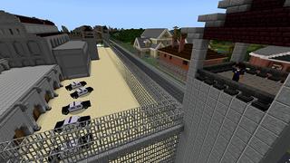 Screenshot of the Minecraft Bedrock Marketplace product Jail Break World Roleplay created by Pickaxe Studios.