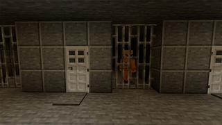 Screenshot of the Minecraft Bedrock Marketplace product Jail Break World Roleplay created by Pickaxe Studios.