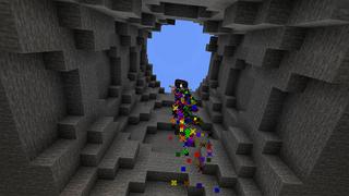 Screenshot of the Minecraft Bedrock Marketplace product JETPACKS created by Pickaxe Studios.