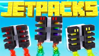 Thumbnail of the Minecraft Bedrock Marketplace product JETPACKS created by Pickaxe Studios.