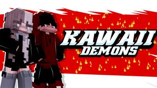 Thumbnail of the Minecraft Bedrock Marketplace product KAWAII DEMONS created by Pickaxe Studios.