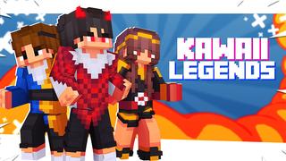 Thumbnail of the Minecraft Bedrock Marketplace product KAWAII LEGENDS created by Pickaxe Studios.