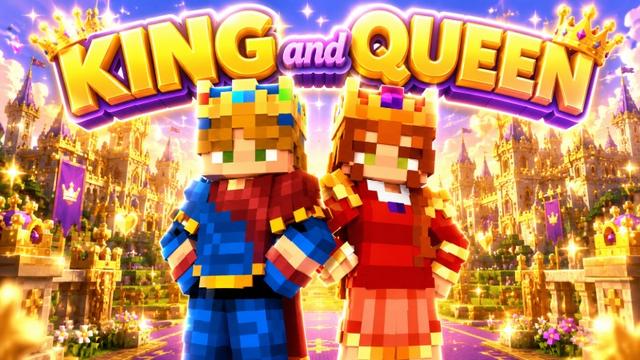 Thumbnail of the Minecraft Bedrock Marketplace product King and Queen created by Pickaxe Studios.