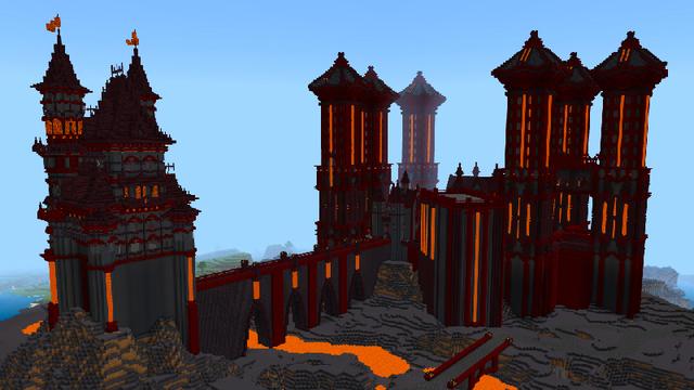 Screenshot of the Minecraft Bedrock Marketplace product LAVA created by Pickaxe Studios.