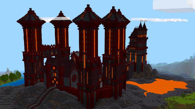 Screenshot of the Minecraft Bedrock Marketplace product LAVA created by Pickaxe Studios.