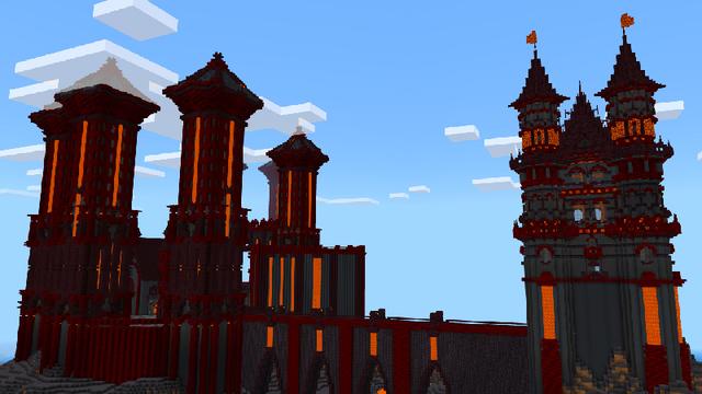 Screenshot of the Minecraft Bedrock Marketplace product LAVA created by Pickaxe Studios.