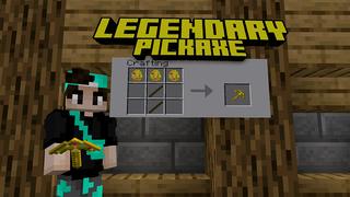 Screenshot of the Minecraft Bedrock Marketplace product LEGENDARY TOOLS! created by Pickaxe Studios.