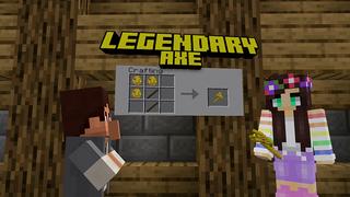 Screenshot of the Minecraft Bedrock Marketplace product LEGENDARY TOOLS! created by Pickaxe Studios.