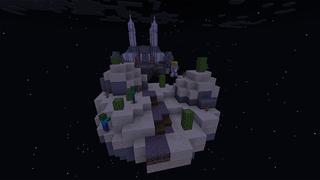 Screenshot of the Minecraft Bedrock Marketplace product Legendary Weapons Skyblock created by Pickaxe Studios.