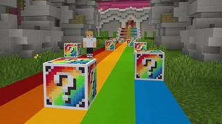 Screenshot of the Minecraft Bedrock Marketplace product LUCKY BLOCK! created by Pickaxe Studios.