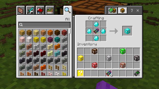 Screenshot of the Minecraft Bedrock Marketplace product LUCKY BLOCK Add-On created by Pickaxe Studios.