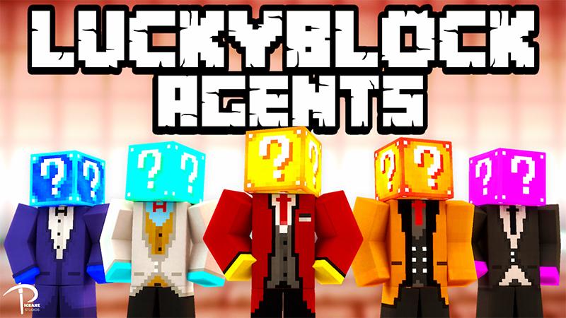 Lucky Block Agents by Pickaxe Studios | CHUNK - Minecraft Bedrock ...