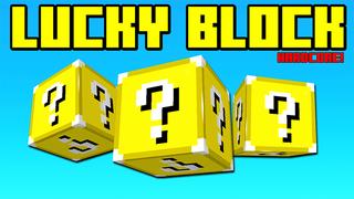 Thumbnail of the Minecraft Bedrock Marketplace product LUCKY BLOCK HARDCORE! created by Pickaxe Studios.